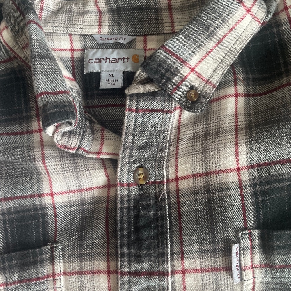 Carhartt XL Plaid Shirt